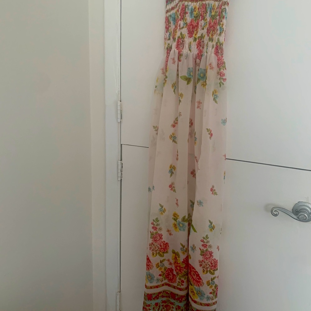 Floral maxi dress